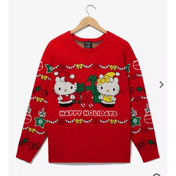 Box Lunch Sweaters Hello Kitty Christmas Sweater Boxlunch Exclusive